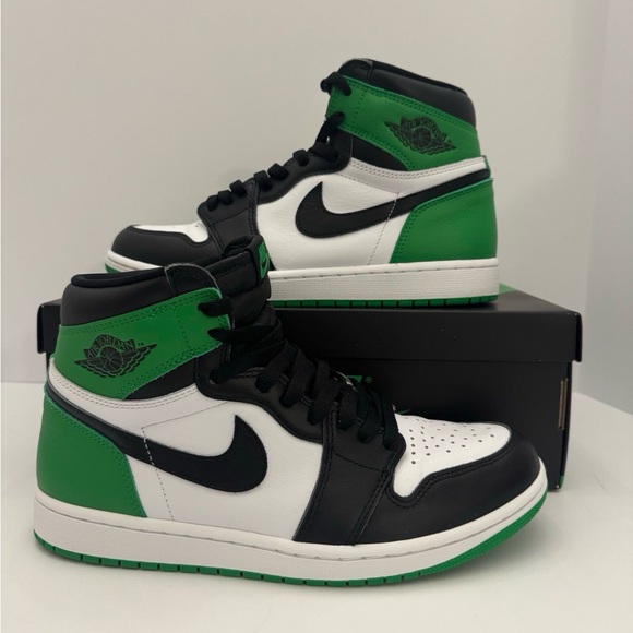 Jordan 1 Retro High Lucky Green – Size 9.5 – Lightly Used – OG Box